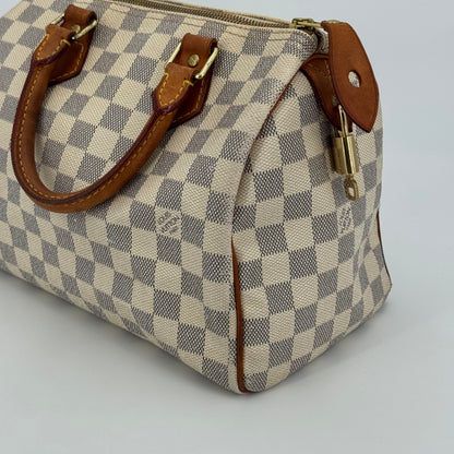 Louis Vuitton speedy 25 damier azur