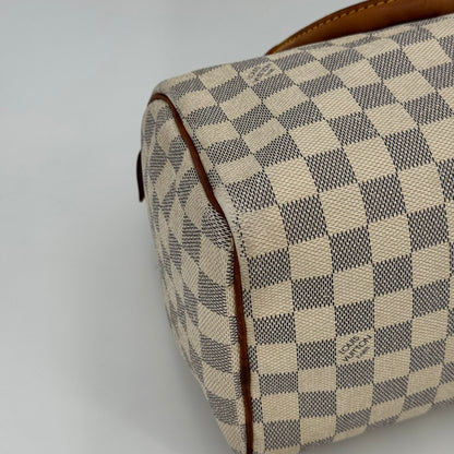 Louis Vuitton speedy 25 damier azur