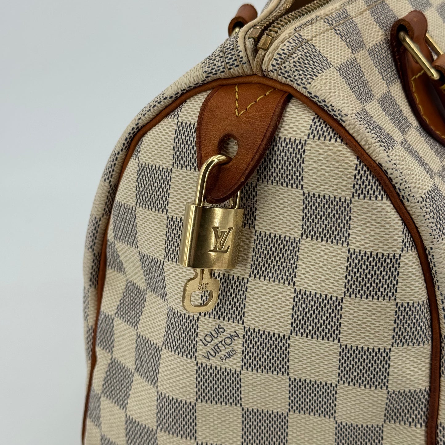 Louis Vuitton speedy 25 damier azur