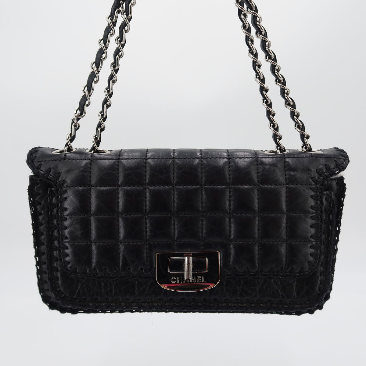 Chanel Whipstitch chocolat bar