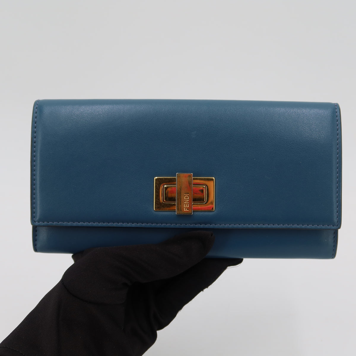 Fendi portefeuille long rabat