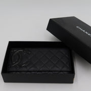 Chanel  portefeuille cambon recto-verso