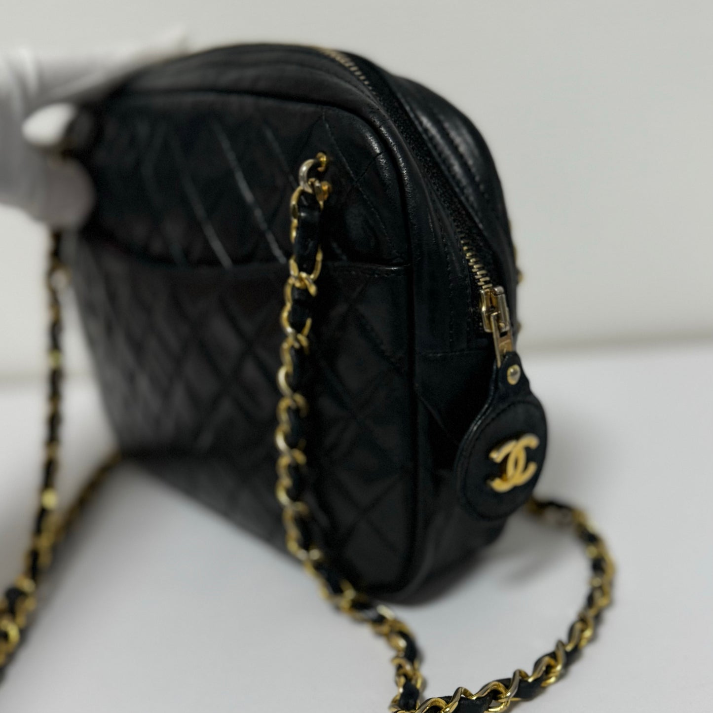 Sac Chanel caméra vintage