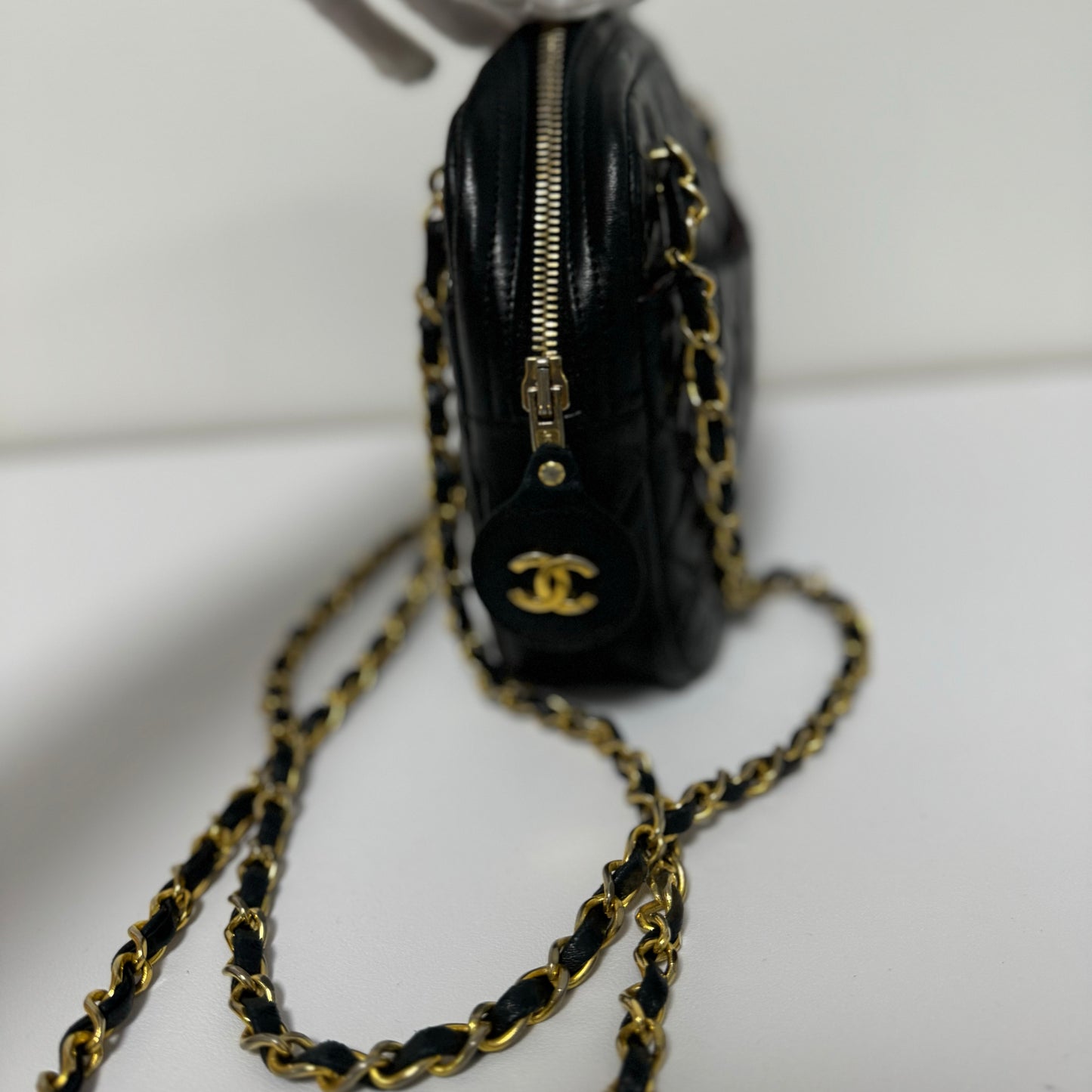 Sac Chanel caméra vintage