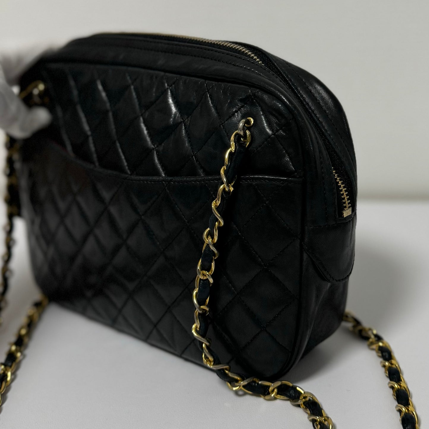 Sac Chanel caméra vintage