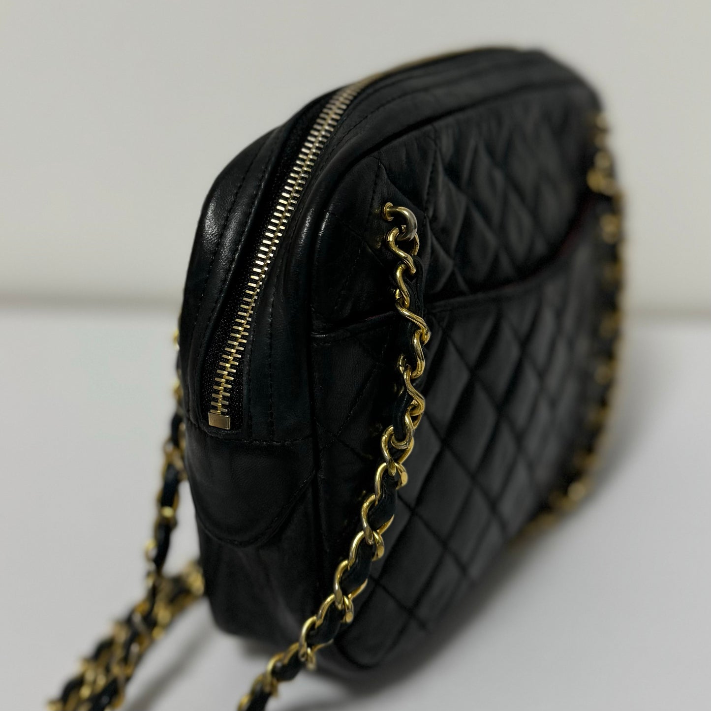 Sac Chanel caméra vintage