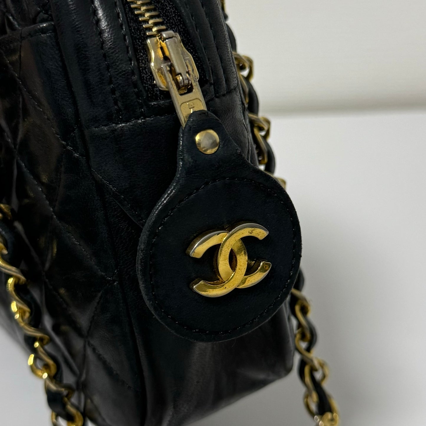 Sac Chanel caméra vintage