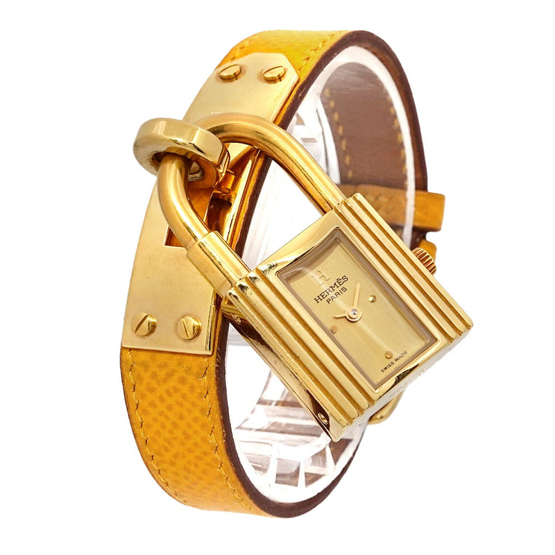 Hermès montre Kelly jaune