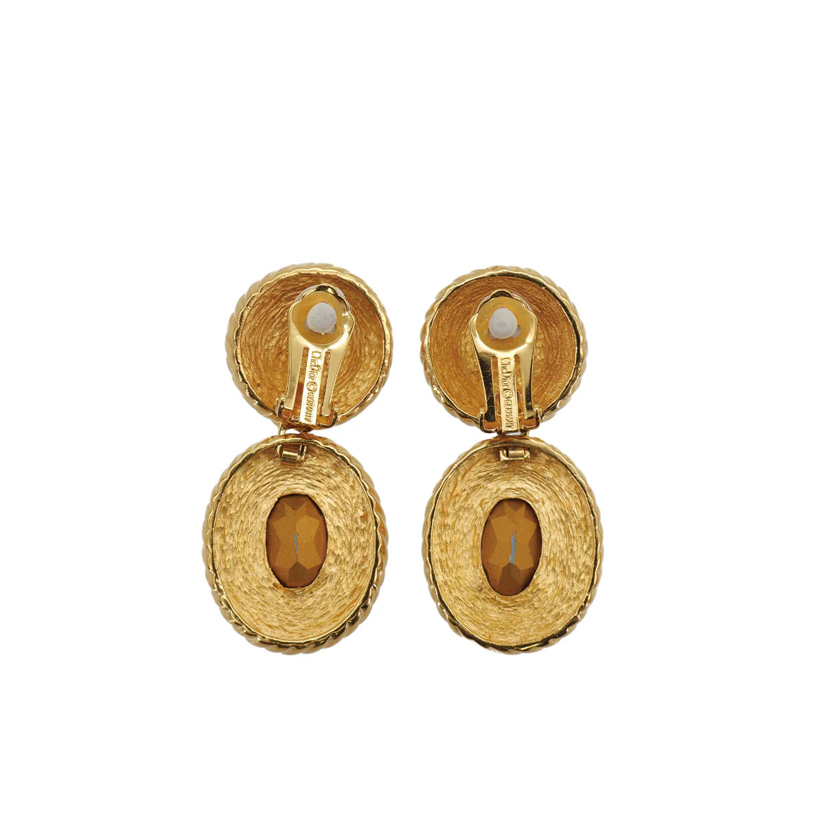 Dior clips vintage XL