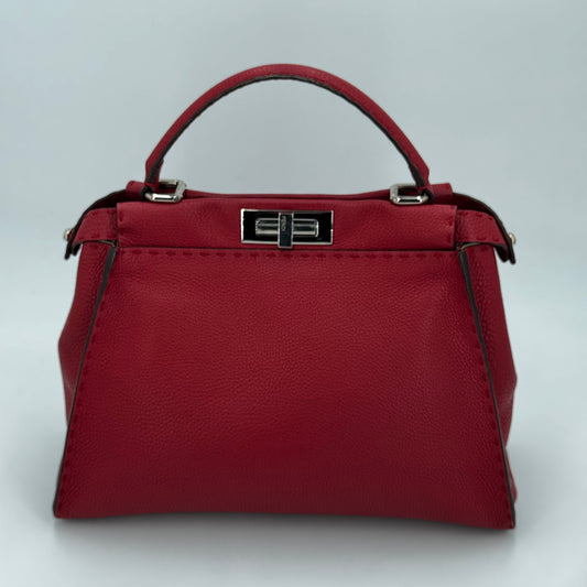 Fendi Peekaboo selleria grenat MM