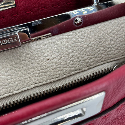 Fendi Peekaboo selleria grenat MM