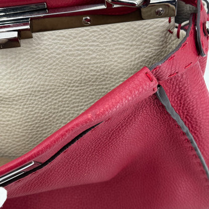 Fendi Peekaboo selleria grenat MM