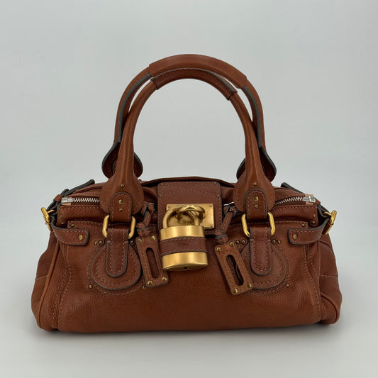 Chloé paddington cognac