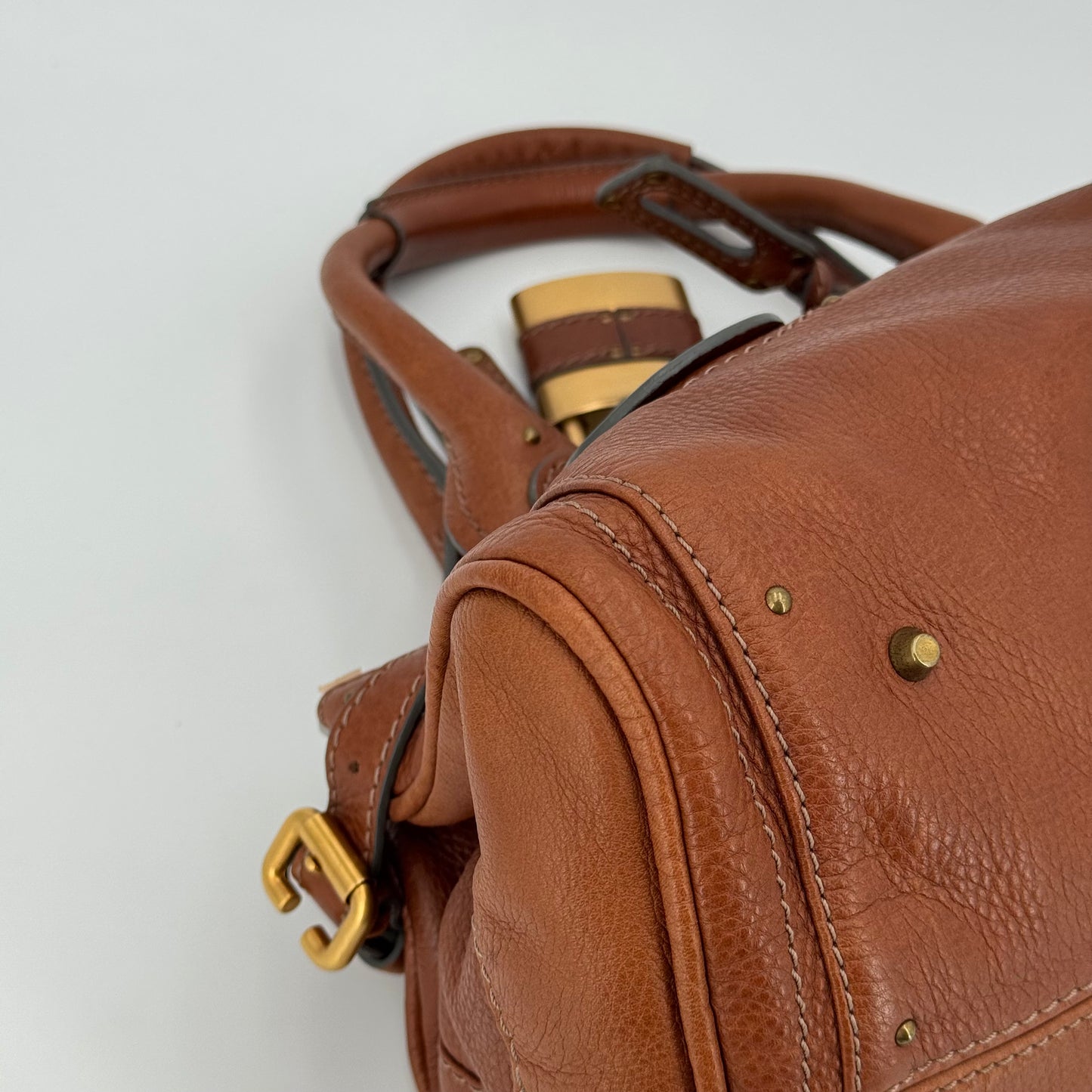 Chloé paddington cognac