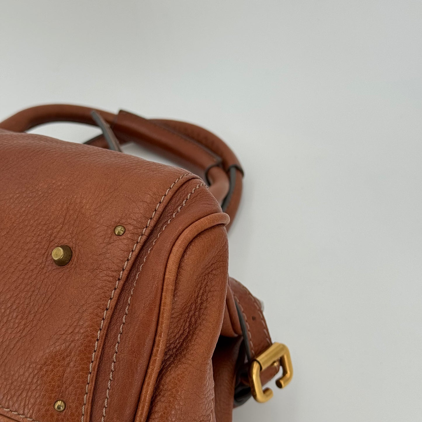 Chloé paddington cognac