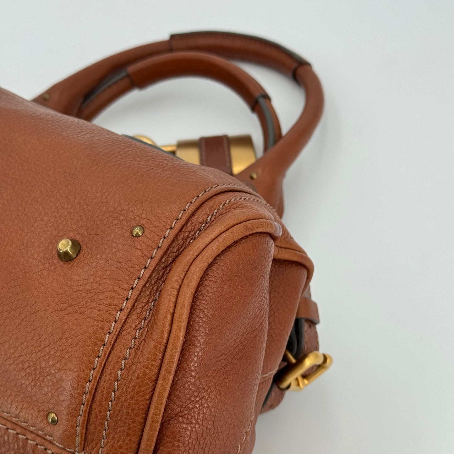 Chloé paddington cognac
