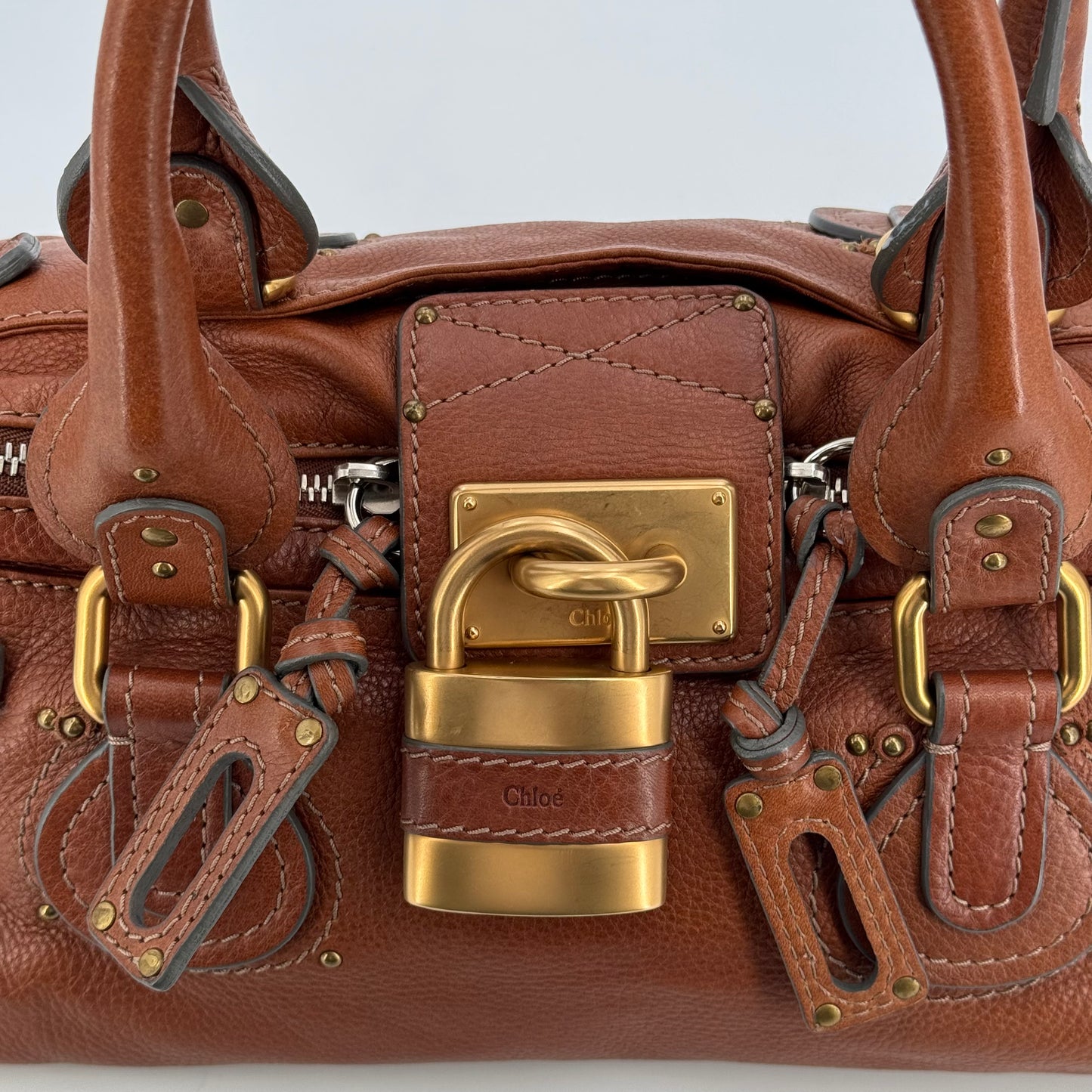 Chloé paddington cognac