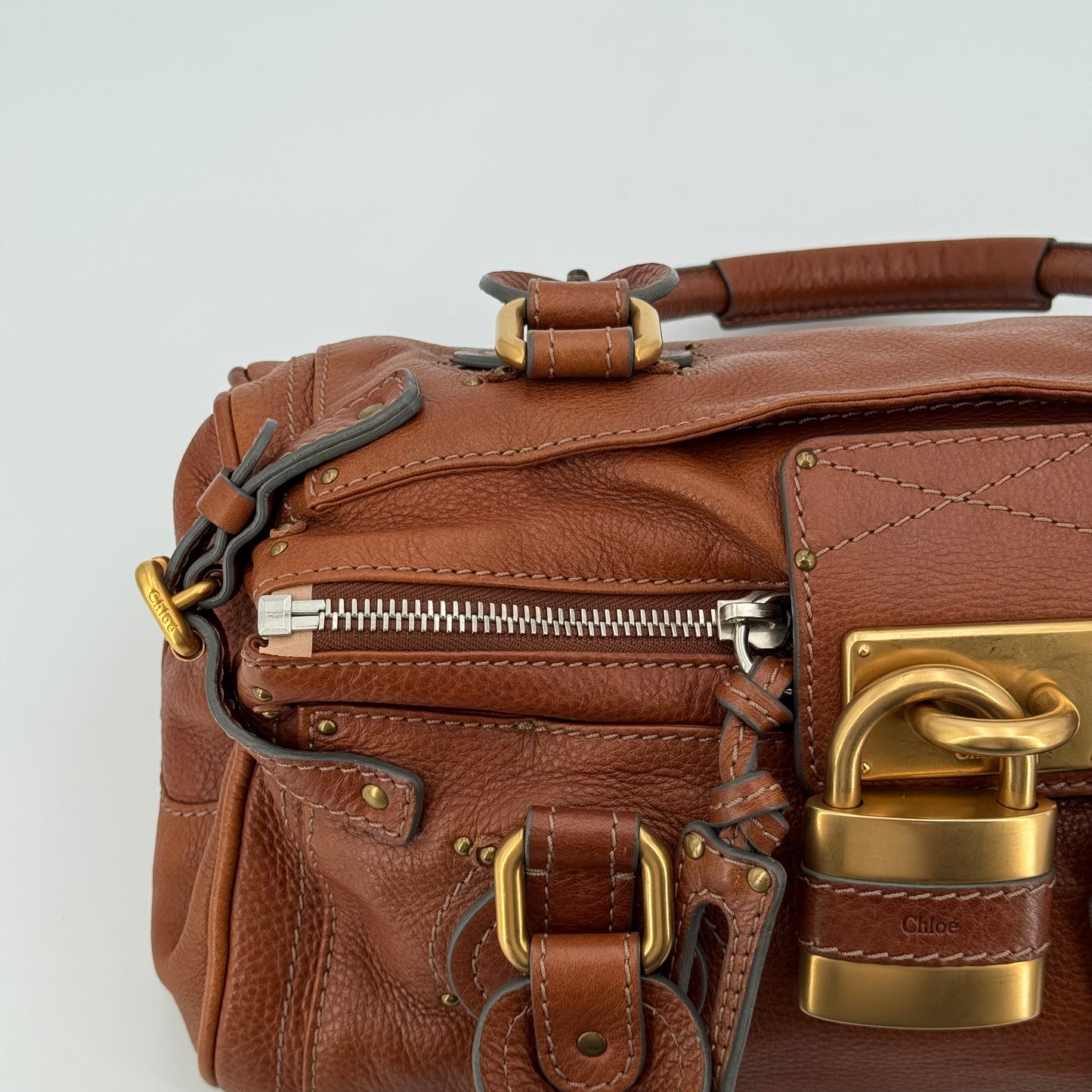 Chloé paddington cognac