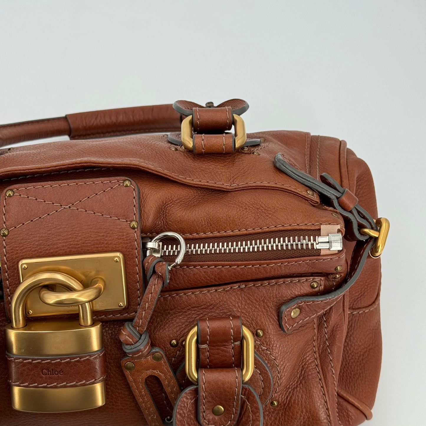 Chloé paddington cognac