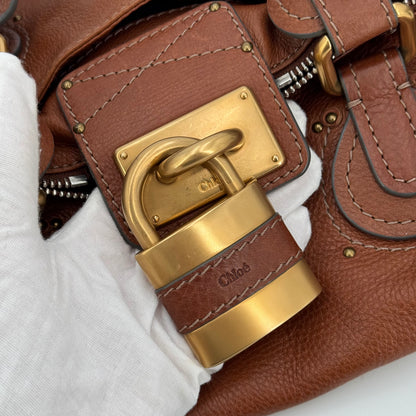 Chloé paddington cognac