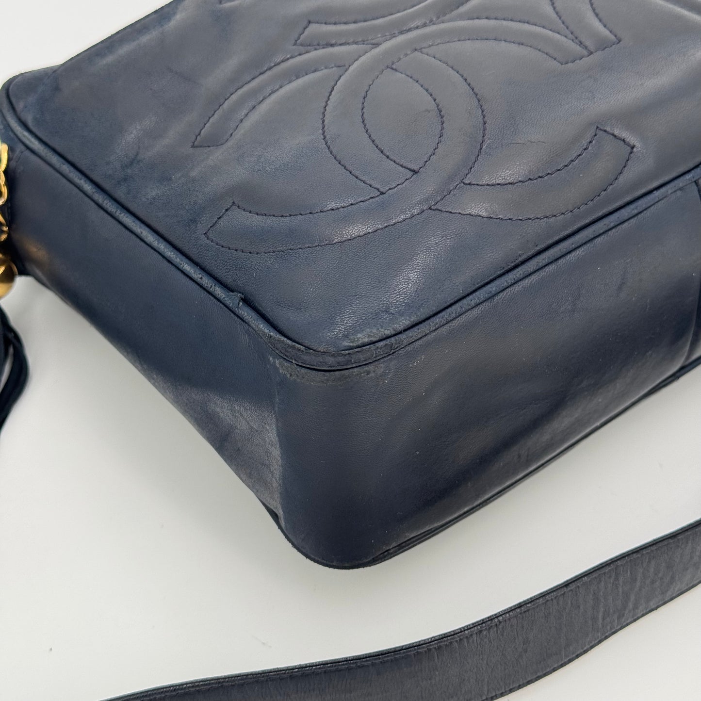 Chanel Camera Navy GM