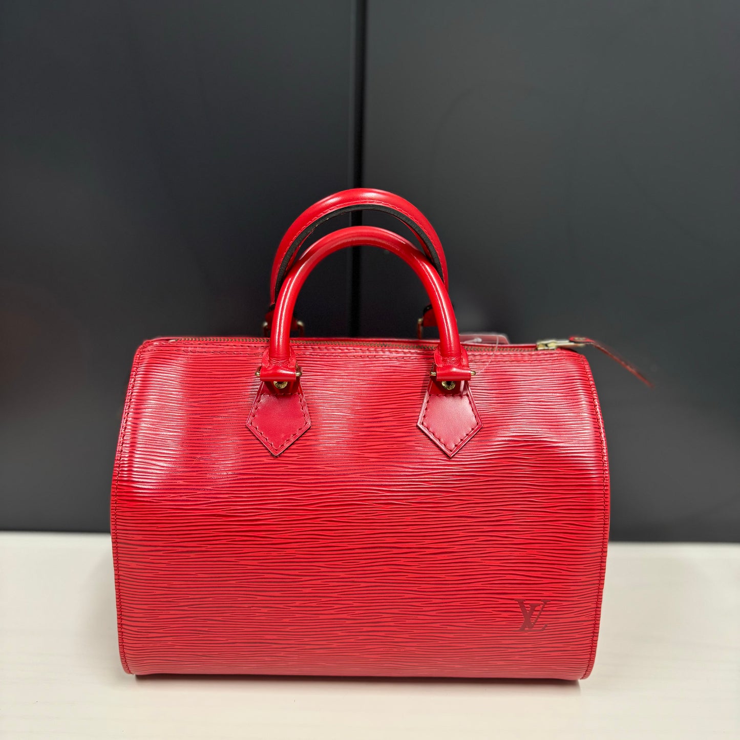 Speedy 25 épi rouge Louis Vuitton