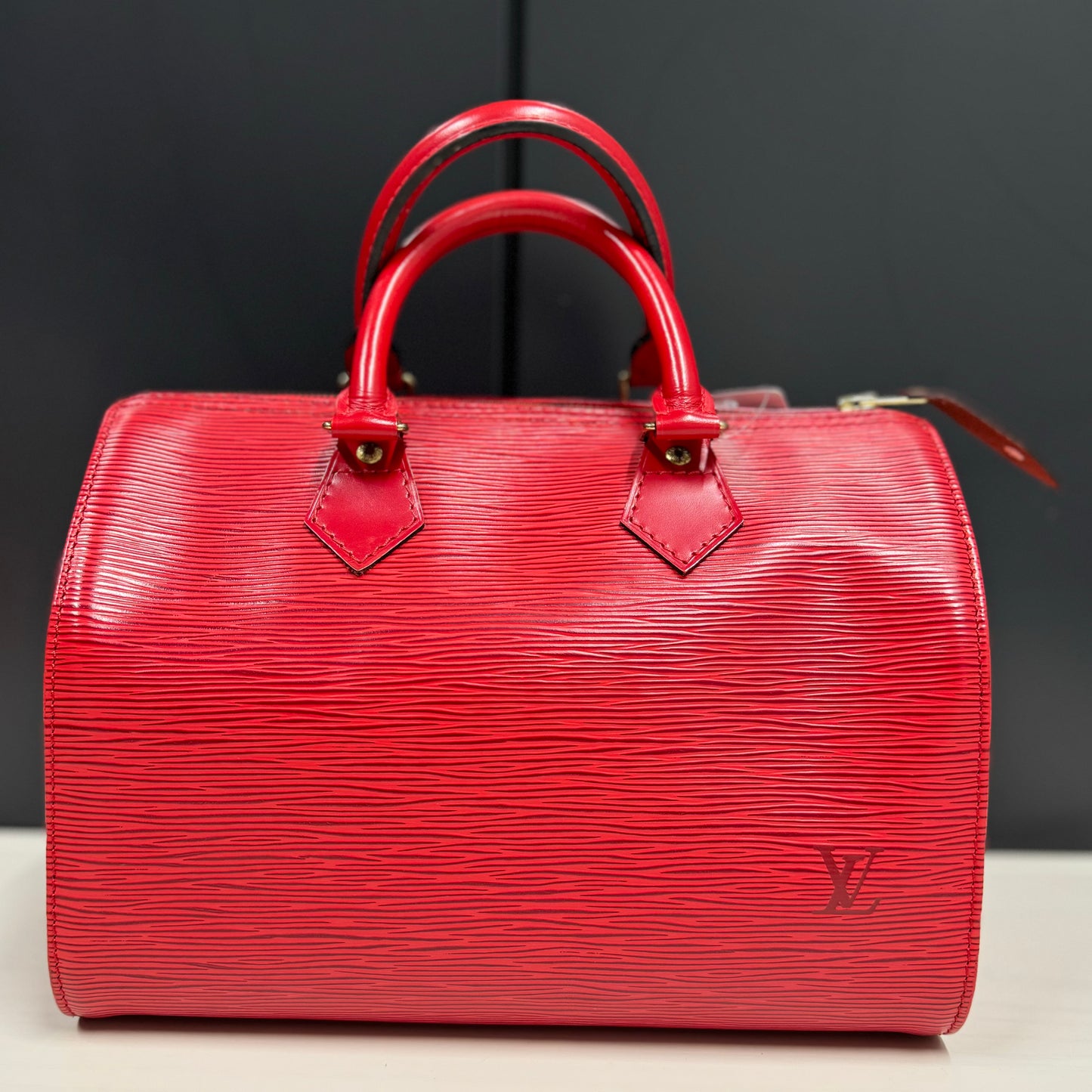 Speedy 25 épi rouge Louis Vuitton