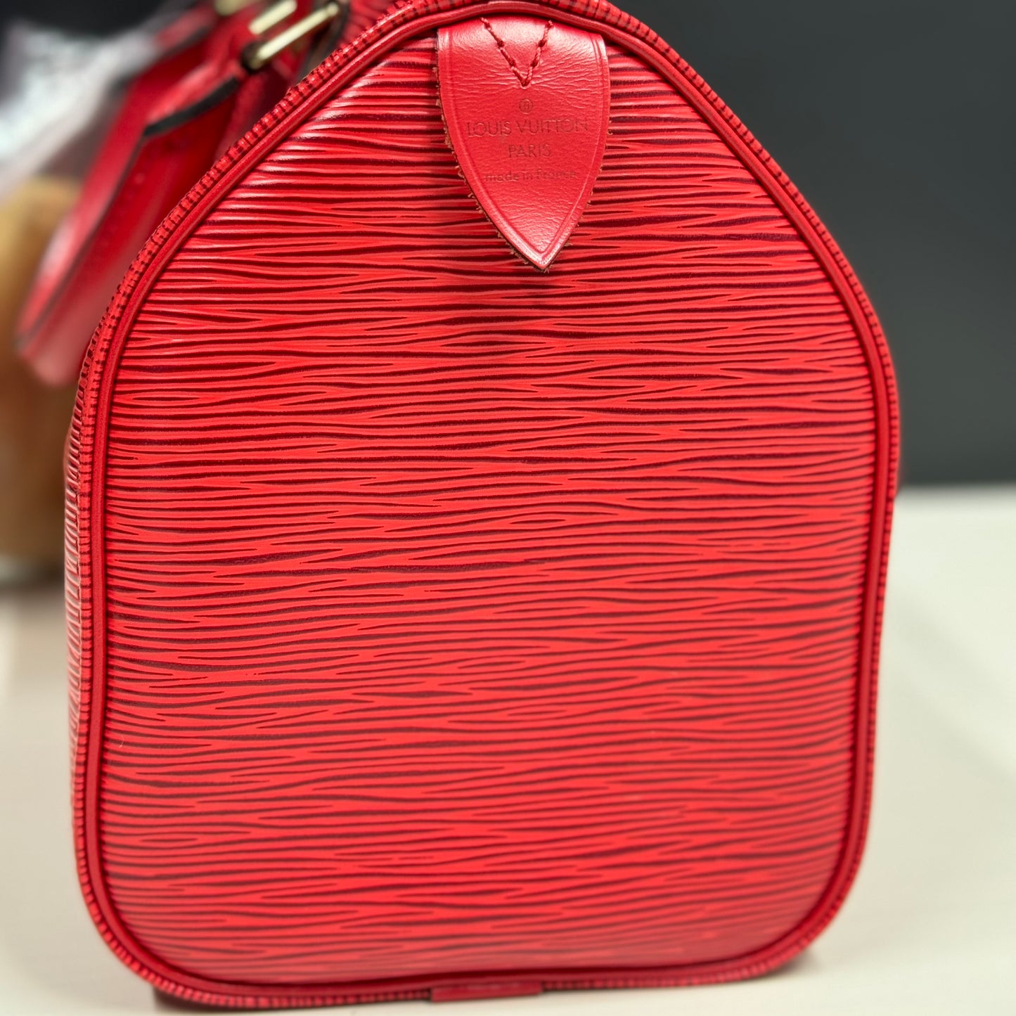 Speedy 25 épi rouge Louis Vuitton