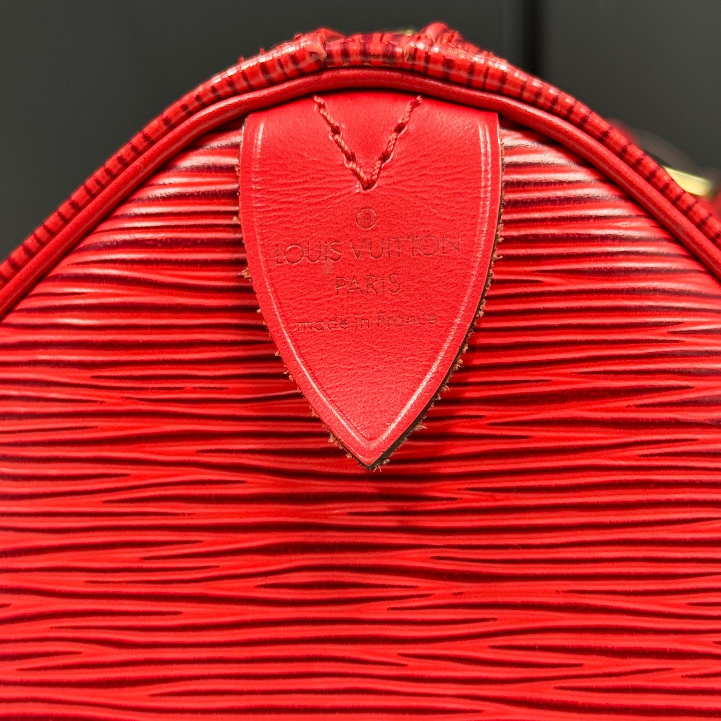 Speedy 25 épi rouge Louis Vuitton