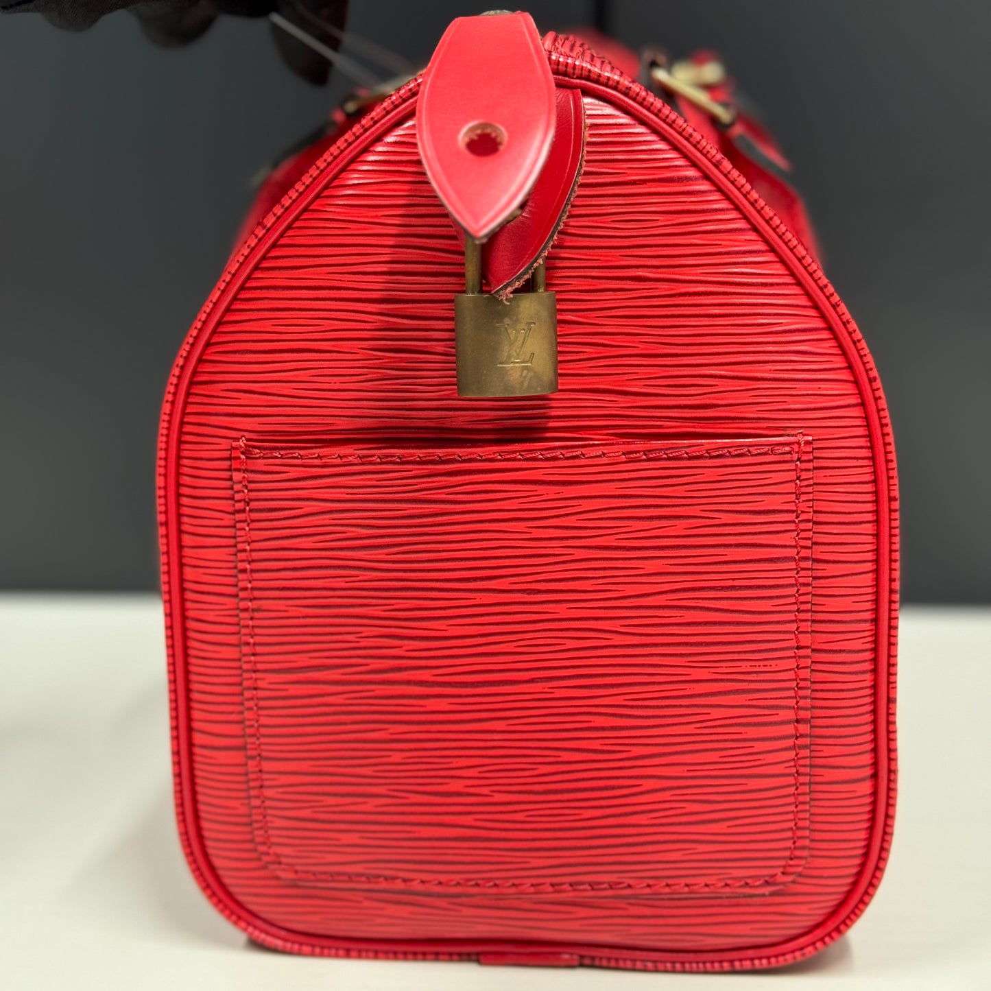 Speedy 25 épi rouge Louis Vuitton