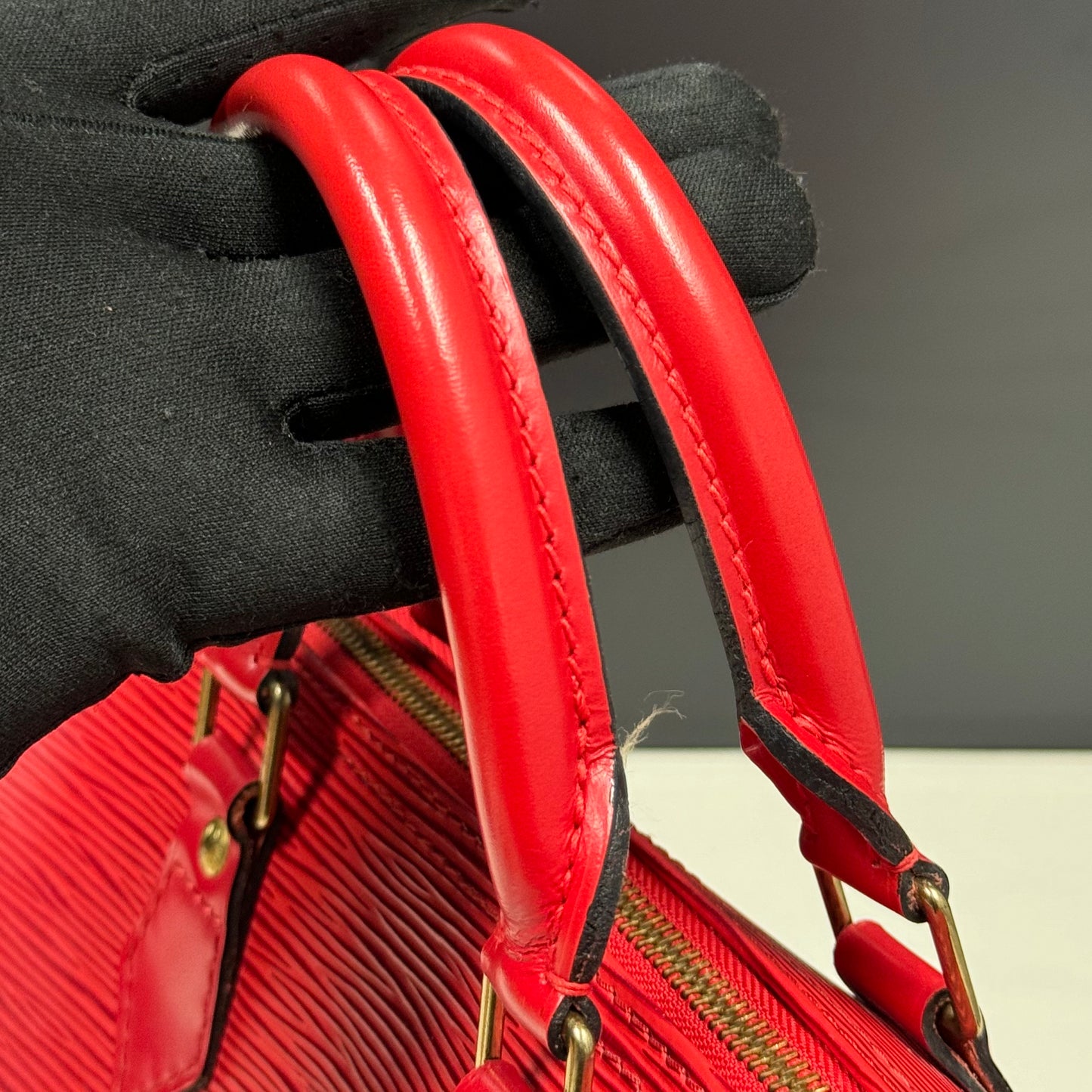 Speedy 25 épi rouge Louis Vuitton