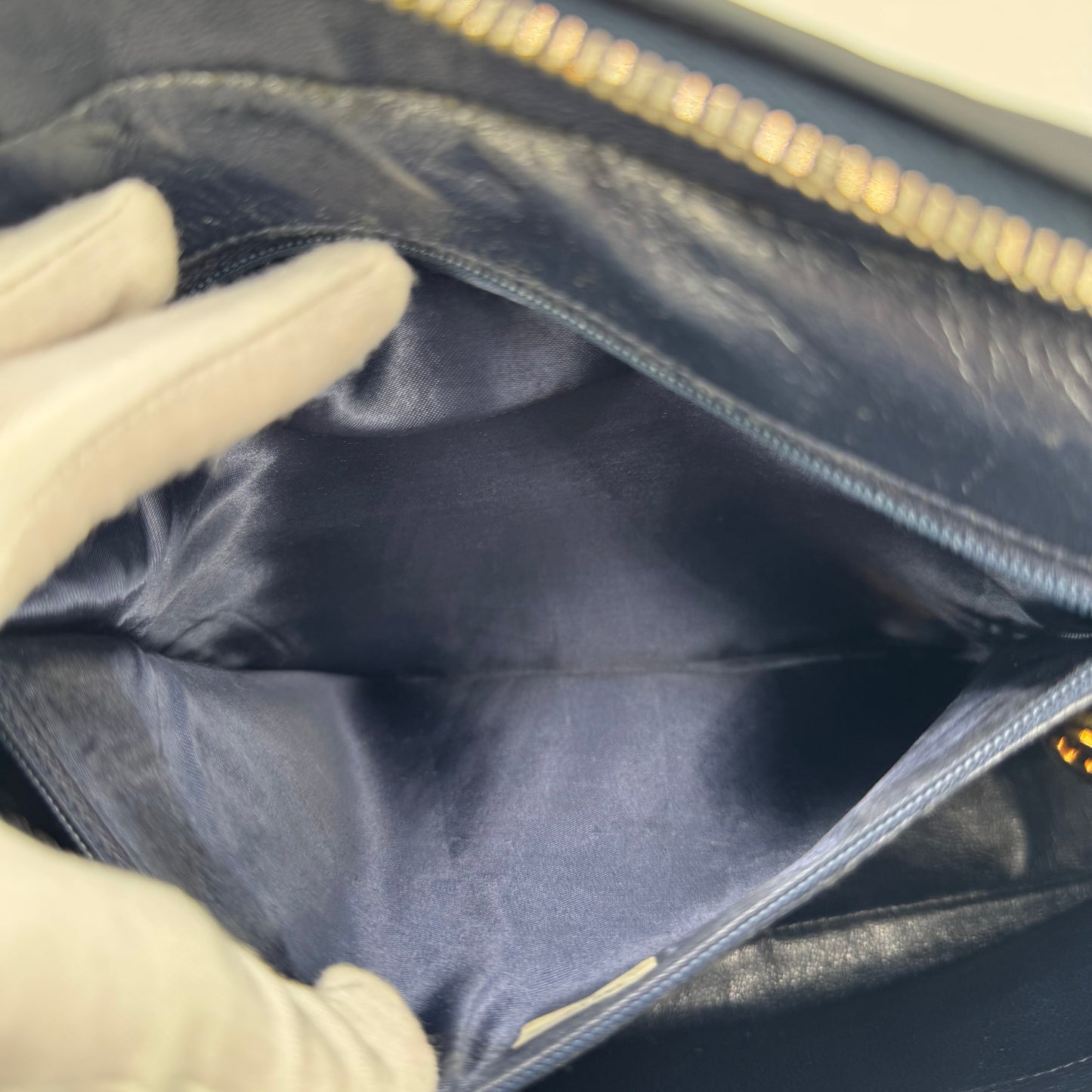 Chanel Camera Navy GM