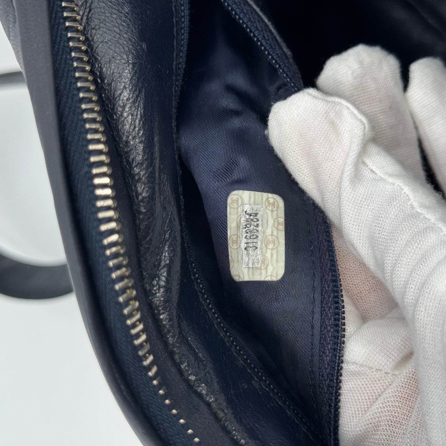Chanel Camera Navy GM