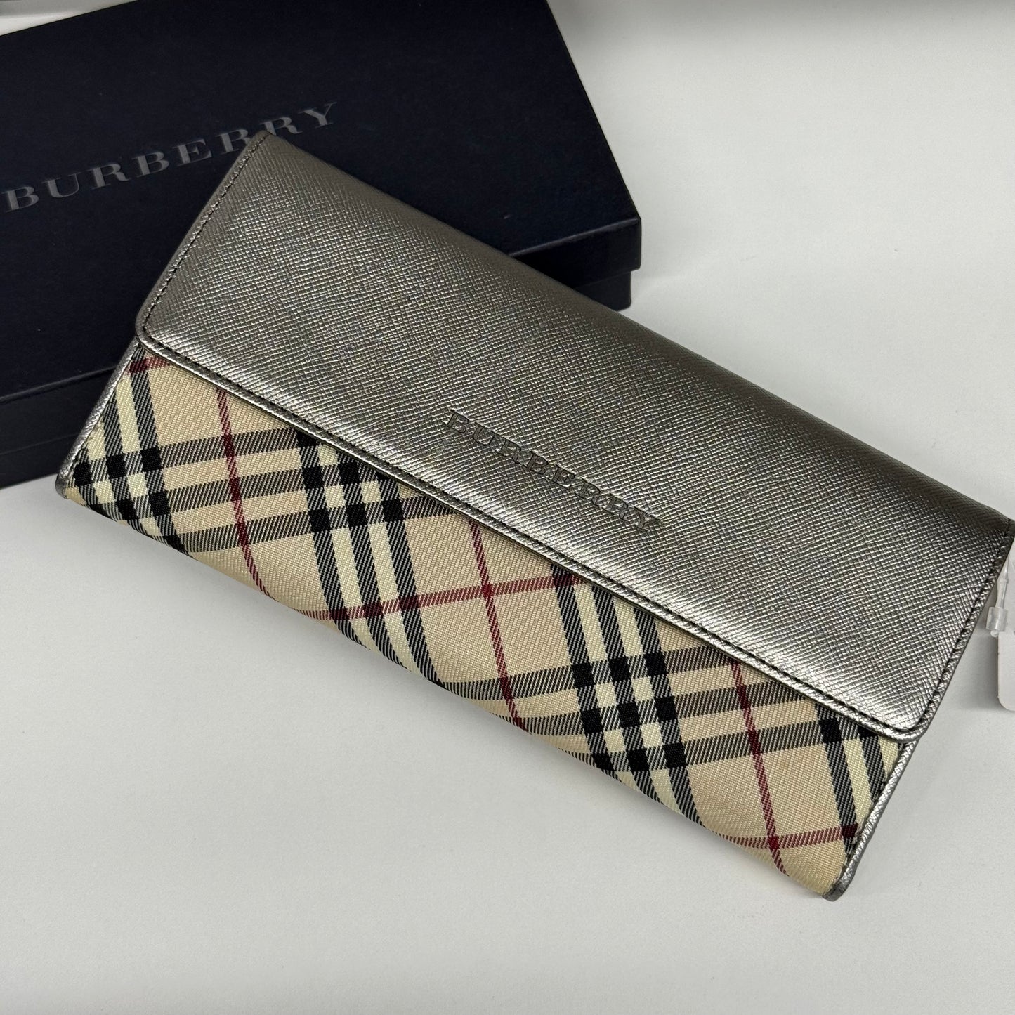 Burberry portefeuille long