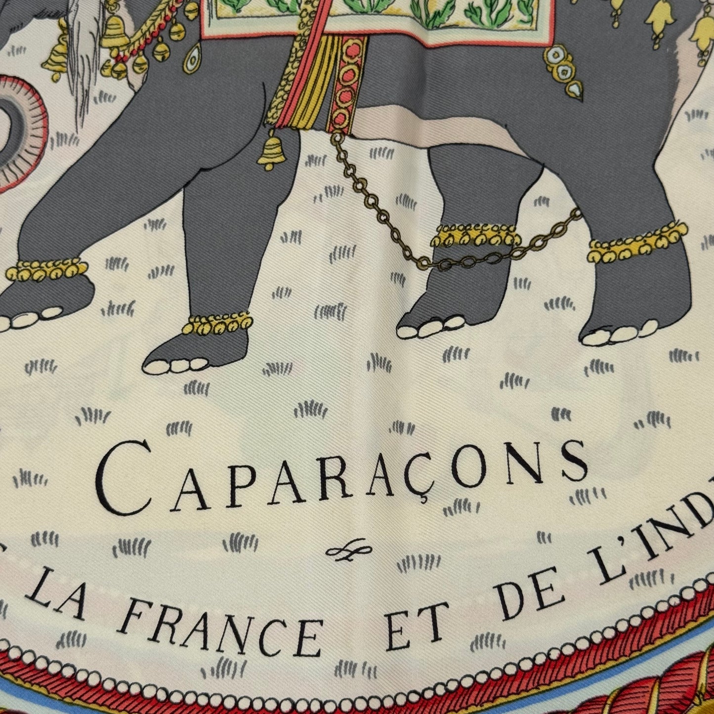 Hermès carré « Caparaçons « 