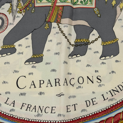 Hermès carré « Caparaçons « 