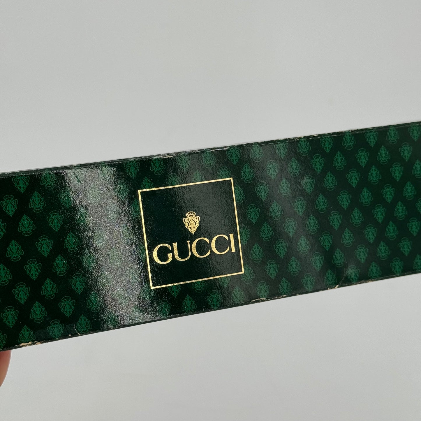 Gucci montre vintage bleue