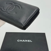 Chanel portefeuille caviar skin