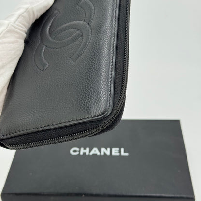 Chanel portefeuille caviar skin