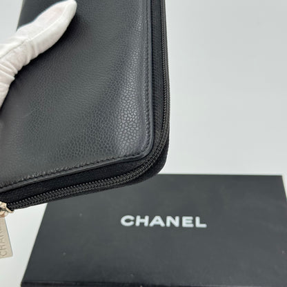Chanel portefeuille caviar skin