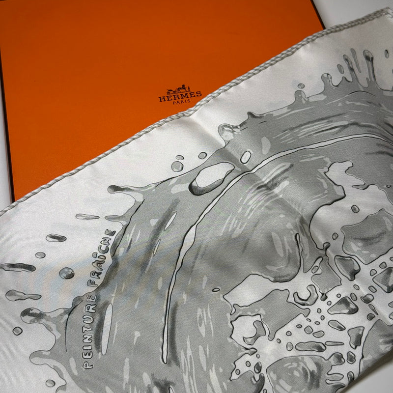 Hermès bandana  « Peinture fraîche »