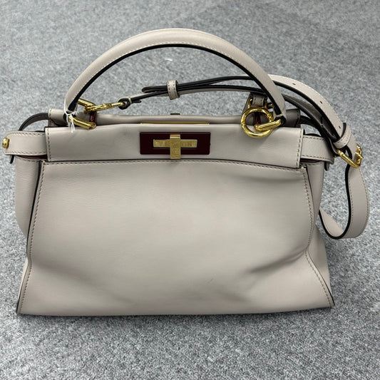 Fendi Peekaboo soft MM beige