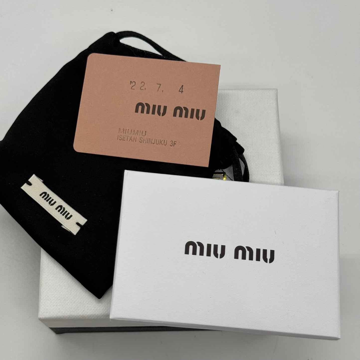 Miu Miu Boucles d’oreilles