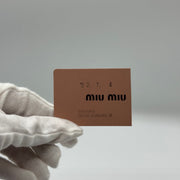 Miu Miu Boucles d’oreilles