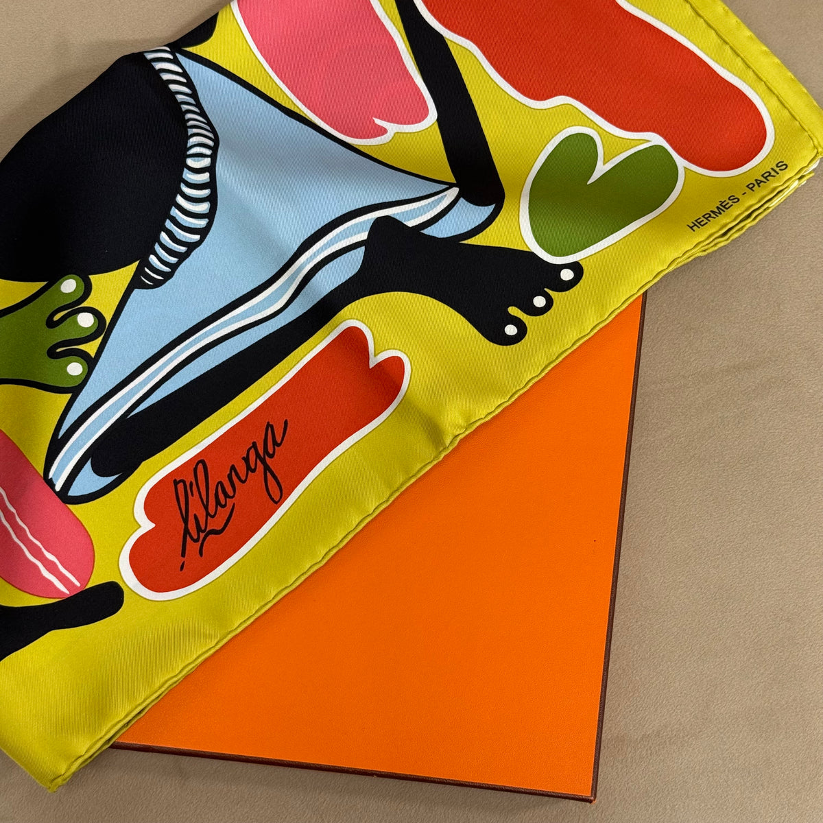 Hermès carré « Lilanga « 