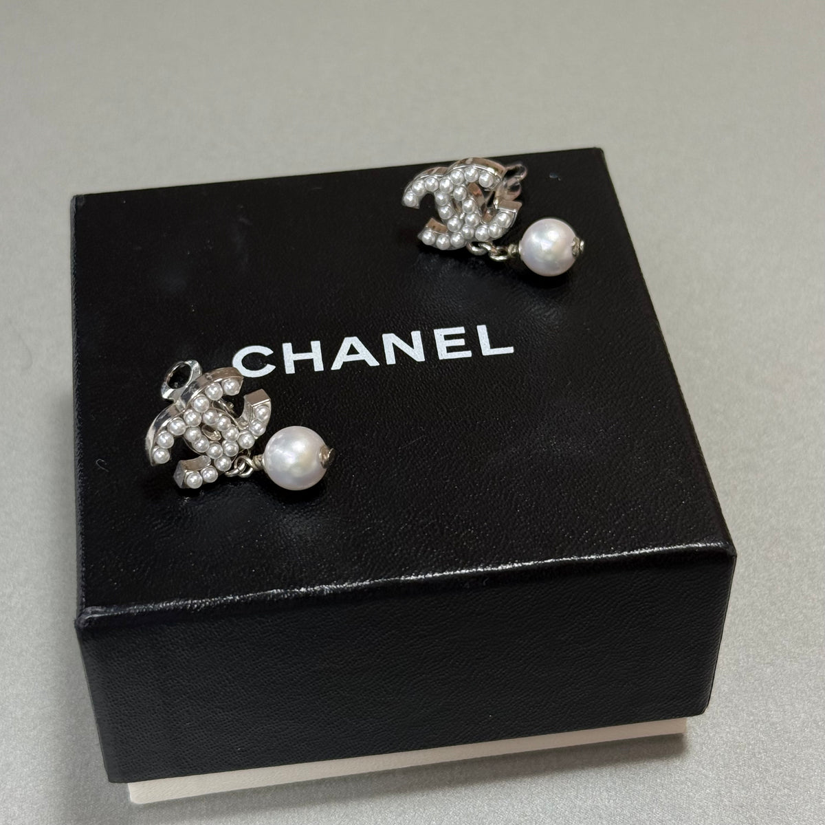 Chanel Clips argenté