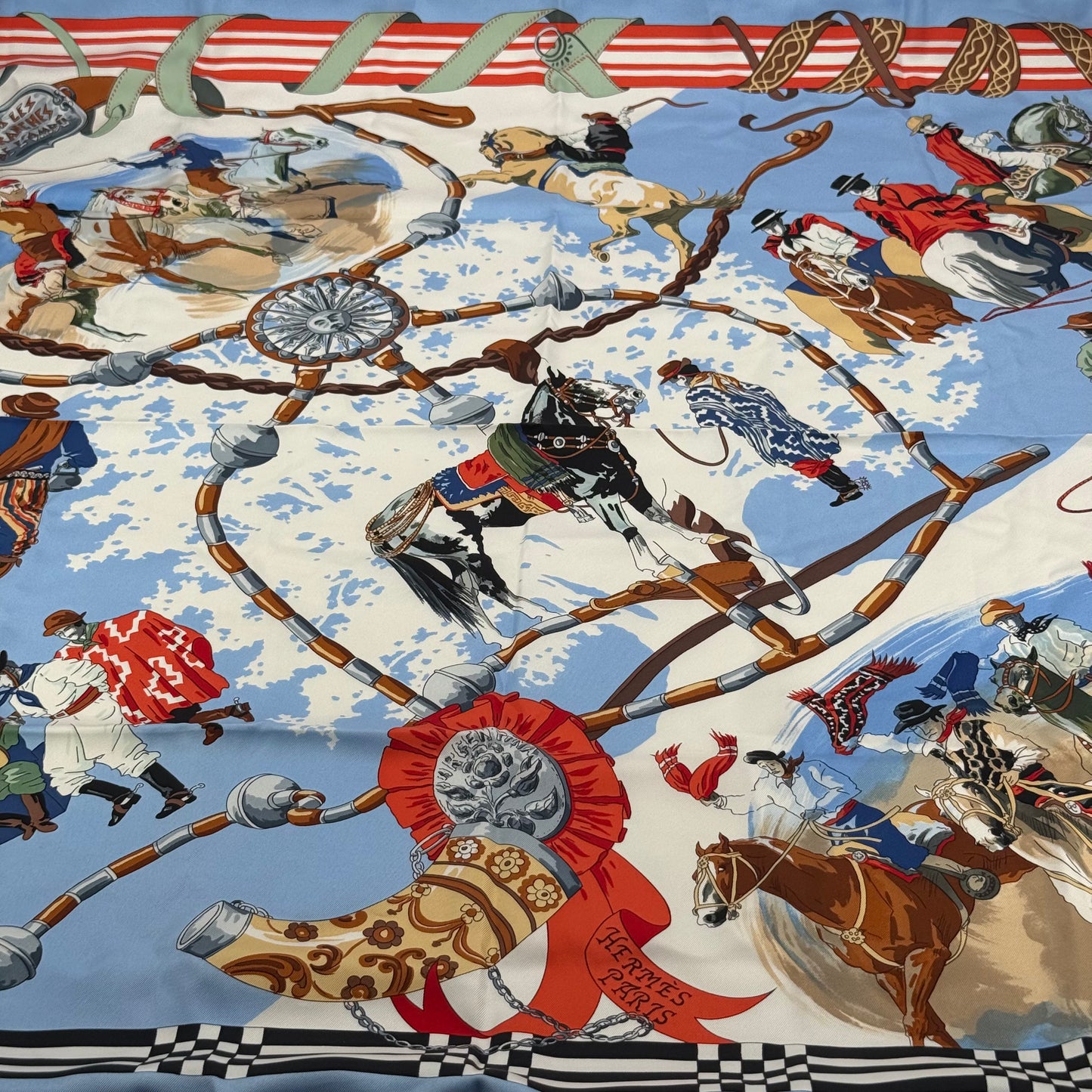 Hermès carré "Dans les branches de l’Ombu"