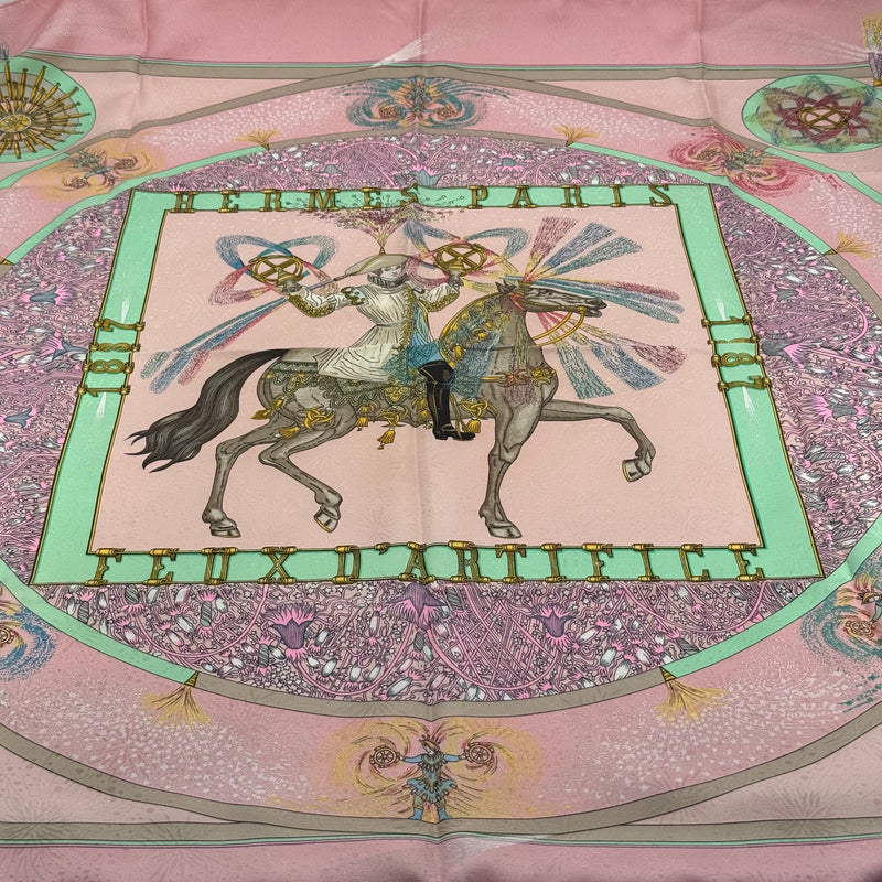 Hermès carré "Feux d’artifice"