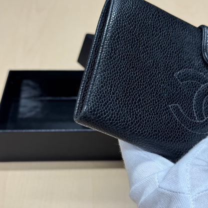 Chanel Portefeuille Long cuir grainé