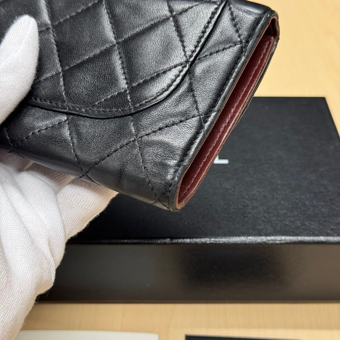 Chanel Portefeuille Long à rabat